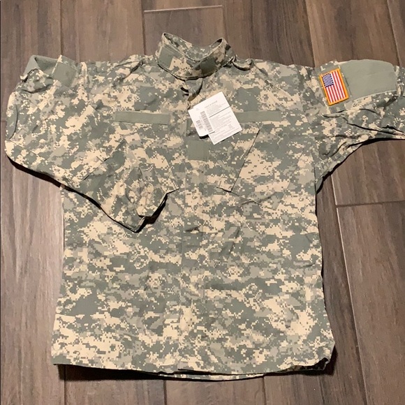 NWT US Army fatigue shirt jacket - Picture 1 of 5